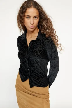 Musier Paris chemise en dévoré parys