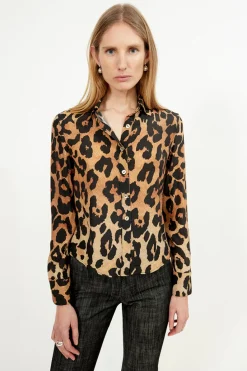 Musier Paris chemise imprimée leo