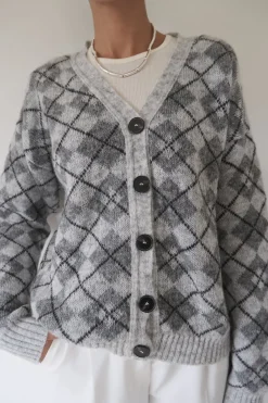 Musier Paris gilet losange diam