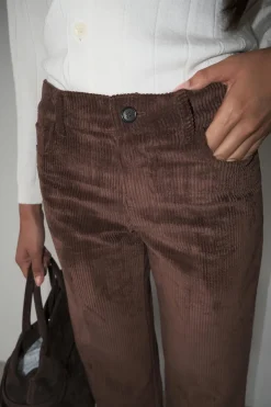 Musier Paris pantalon en velours côtélé cool