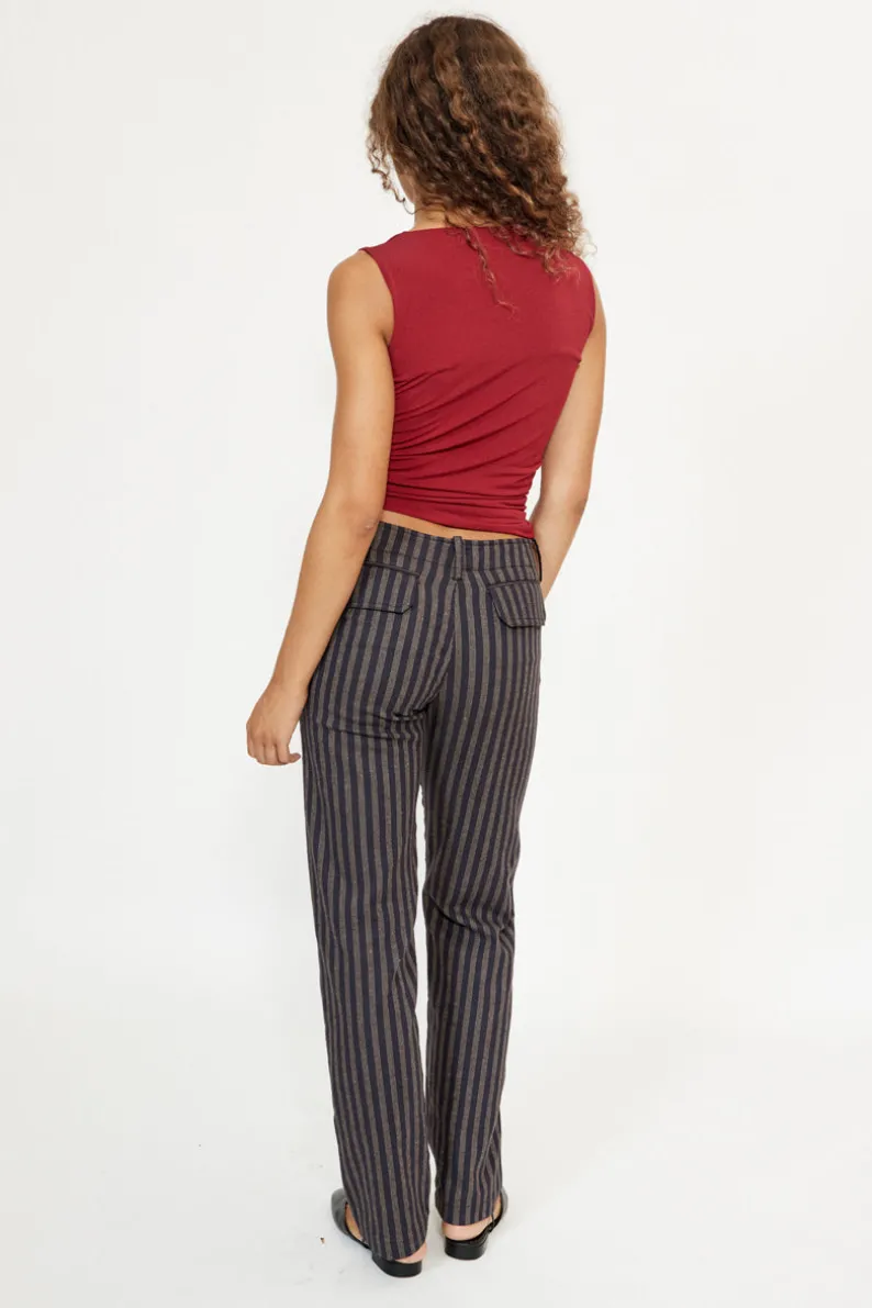 Musier Paris Pantalon rayé comfy