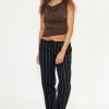 Musier Paris Pantalon rayé mi