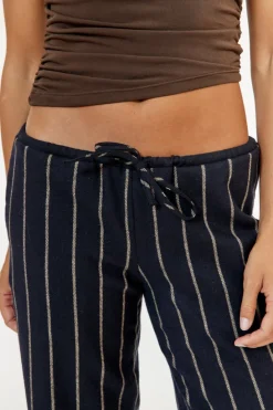 Musier Paris Pantalon rayé mi