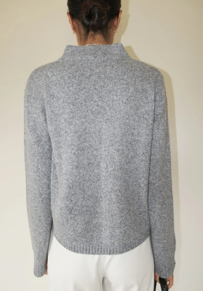 Musier Paris pull anthracite minnie