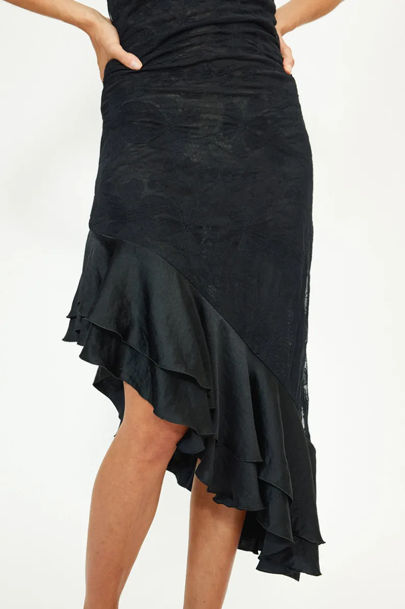 Musier Paris Robe asymétrique margarita