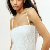 Musier Paris robe en dentelle licata