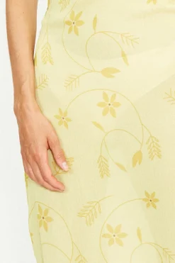 Musier Paris robe longue imprimée rhodos