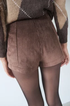 Musier Paris short en velours caity