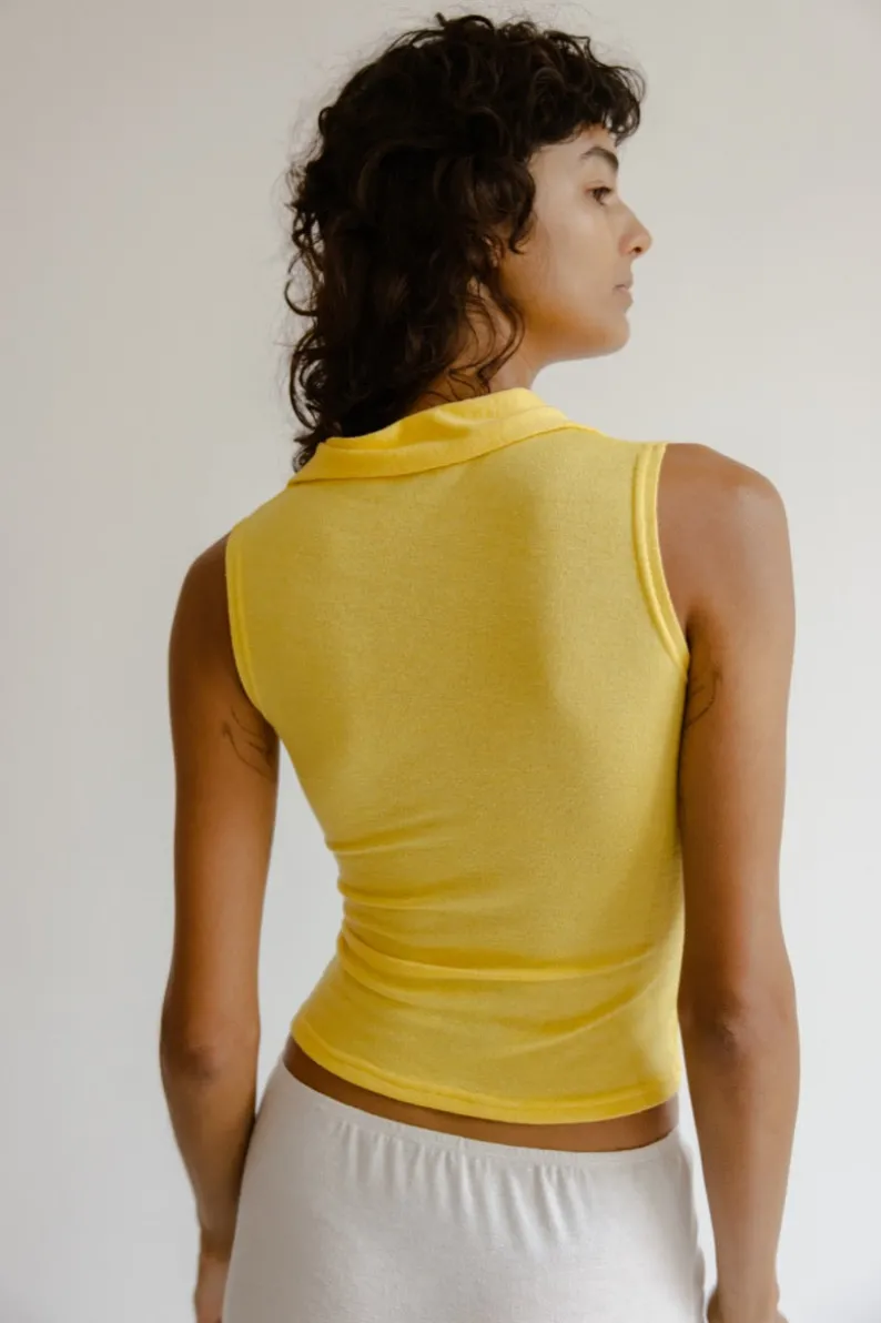 Musier Paris top lacé en jersey portcros