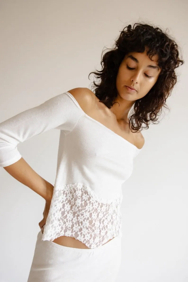 Musier Paris top épaules nues noronha