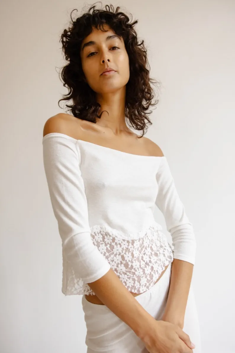 Musier Paris top épaules nues noronha